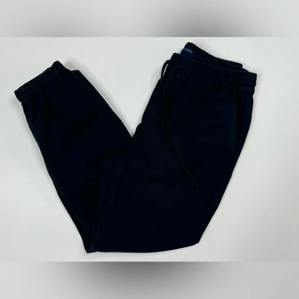 J. Crew Seaside Pull On Cotton Twill Joggers Size 2